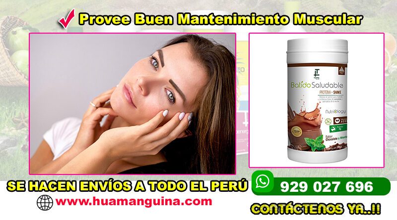 Batido Saludable de Chocolate & Menta - Frasco de 500g - Teoma