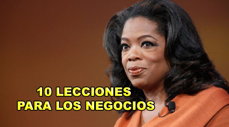 10 LECCIONES PARA LOS NEGOCIOS