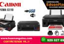 IMPRESORA MULTIFUNCIONAL CANON G3110, IMPRIME, COPIA, ESCANEA, WIFI