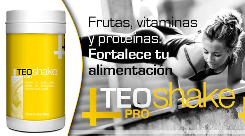 TEOshake Pro Vainilla 500 Gramos