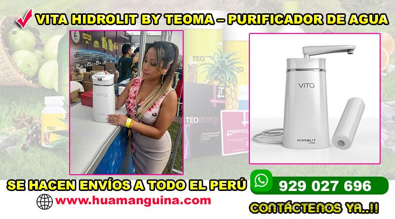 VITA HIDROLIT BY TEOMA – PURIFICADOR DE AGUA