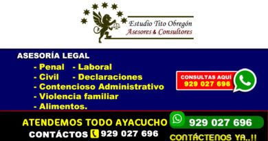 Abogados en Ayacucho Perú Huamanguina