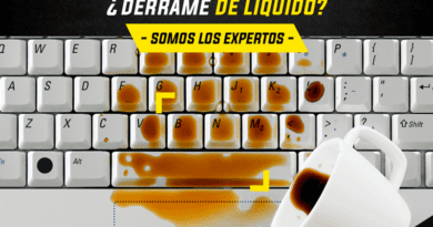 Derrame de líquido Laptops