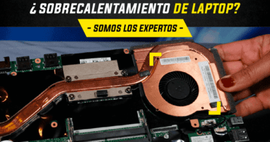 Sobrecalentamiento de laptop