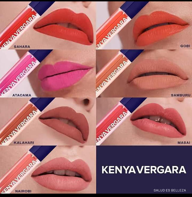 KENYA VERGARA UNA GAMA DE BRILLO LABIAL