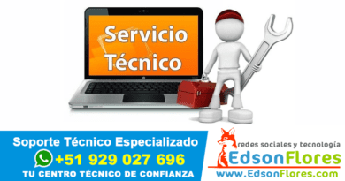 Servicio Tecnico de Laptop Ayacucho Edson Flores