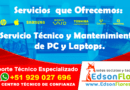 Servicio de Soporte Informatico Ayacucho Windows Perú