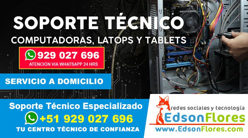 Soporte tecnico Ayacucho Huanta Vraem Apurimac