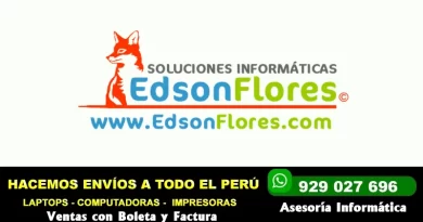 Servicio Técnico Informático Ayacucho Huamanguina y Edson Flores