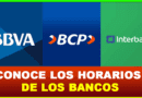 Así serán los nuevos horarios de bancos a partir de hoy