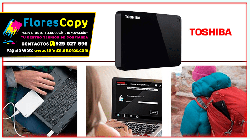 Disco Duro de 1TB Externo USB 3.0 Toshiba Canvio Advance Negro