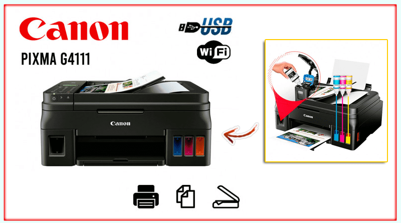 IMPRESORA MULTIFUNCIONAL CANON G4111