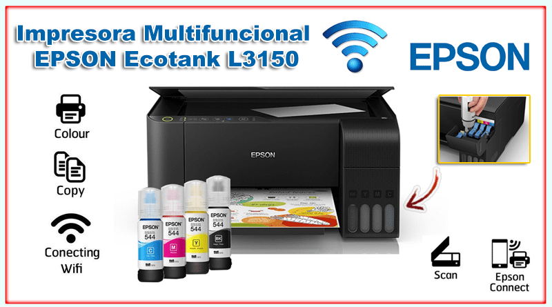 Impresora Multifuncional EPSON Ecotank L3150