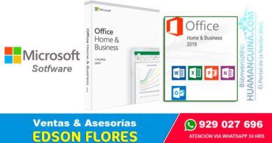 MICROSOFT OFFICE Home & Business ESD 2019 1PC AYACUCHO SURQUILLO