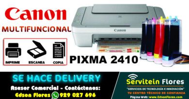 Impresora Multifuncional Pixma MG2410
