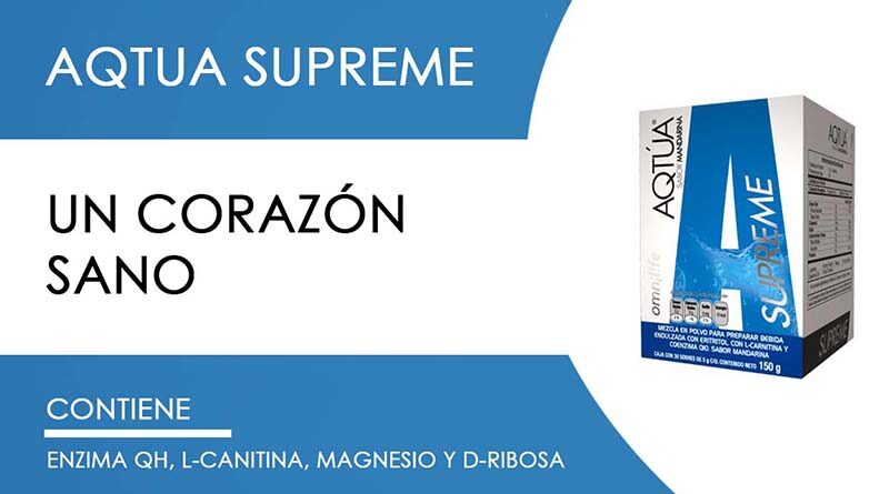 Aqtua Supreme Omnilife Lima