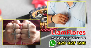 Liam Flores Accesorios para Hombre 2021